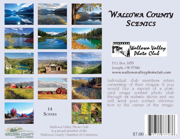 An image showings the back of a Postcard Pack
